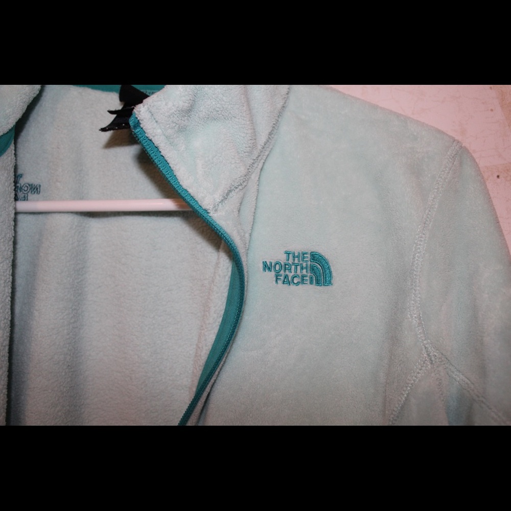 North face zip up jacket